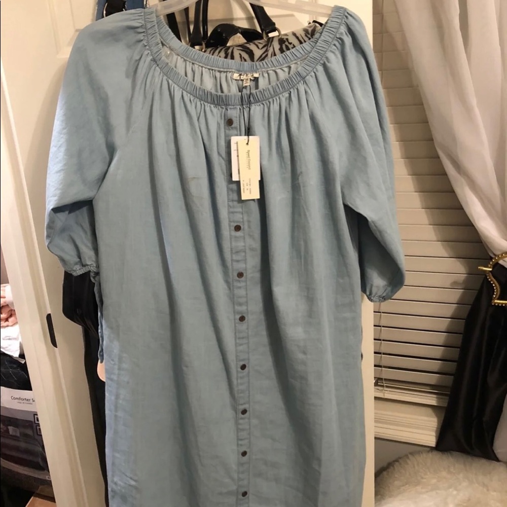 Blue jean dress